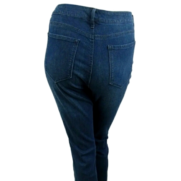 NWT Style & Co Plus Sz Mid Rise Straight Leg Jeans - Picture 10 of 13